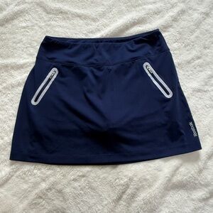 Reebok Navy Athletic Skirt with Light Gray Trim